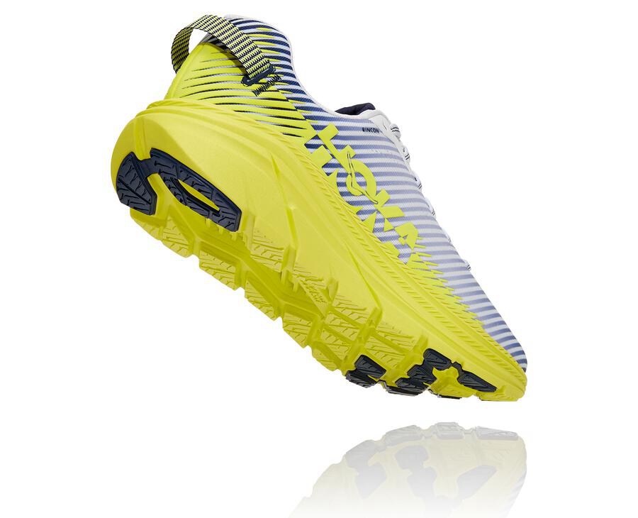 Hoka One One Rincon 2 Löparskor Herr - Vita/Blå - XVEAM-3142